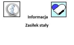 obrazek do Informacja - zasiłek...
