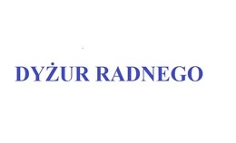 obrazek do DYŻUR RADNEGO