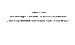 obrazek do Obwieszczenie zawiadamiające...