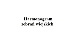 obrazek do Harmonogram zebrań...