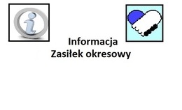obrazek do Informacja - zasiłek...