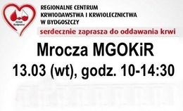 obrazek do Chorzy czekają na krew