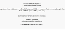 obrazek do Informacja o naborza...