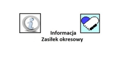 obrazek do Zasiłek okresowy-informacja