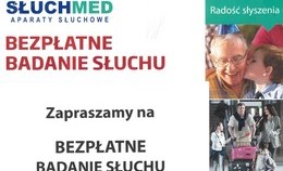 obrazek do Bezpłatne badanie słuchu