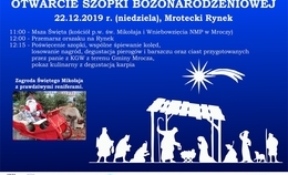 obrazek do Otwarcie Szopki Bożonarodzeniowej