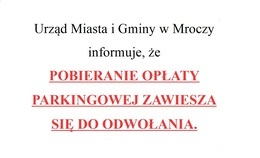 obrazek do Pobieranie oplaty parkingowej...