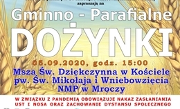 obrazek do Gminno-Parafialne Dożynki