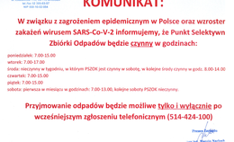 obrazek do Godziny otwarcia PSZOK
