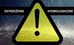 obrazek do Uwaga Ostrzeżenie hydrologiczne