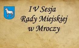 obrazek do IV Sesja Rady Miejskiej...