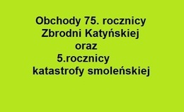 obrazek do Obchody 75. rocznicy...